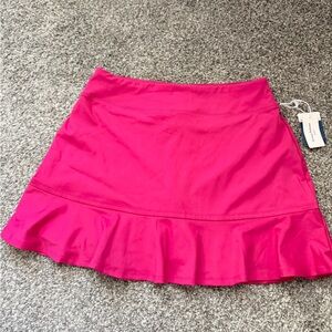 NWT Tommy Bahama Golf Skort Medium, Ruffle Hem Athletic Stretch Activewear